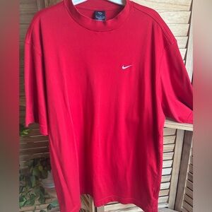 Nike Dri-Fit Bold Red Short Sleeve Tee
